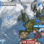 Orages violents touchent le nord de l’Italie et les Balkans avec grêle et fortes pluies