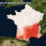 Fortes chaleurs en France : risques de violents orages ce week-end.