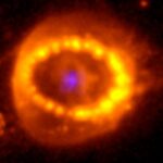 Détection confirmée de l’étoile à neutrons au centre de la supernova SN 1987A.
