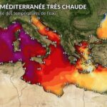 Méditerranée atteint près de 30 °C, une température de mer record après les canicules.