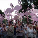 Tirana : la « révolution des flamants roses » suscite des débats en Albanie.