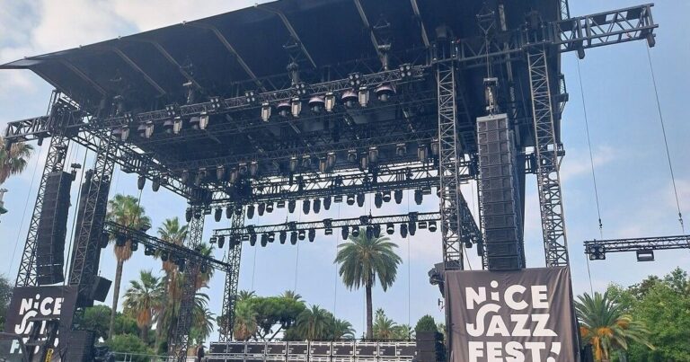 Première soirée de Nice Jazz Fest sous la nouvelle municipalité d’Éric Ciotti.