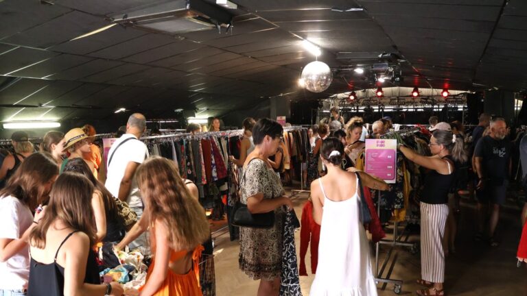 Méga Friperie à Sète : le PiouPiou market attire des visiteurs jusqu’à vendredi soir