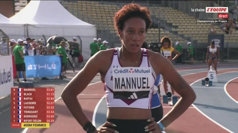 Isabelle Black établit un nouveau record des championnats de France en 400m