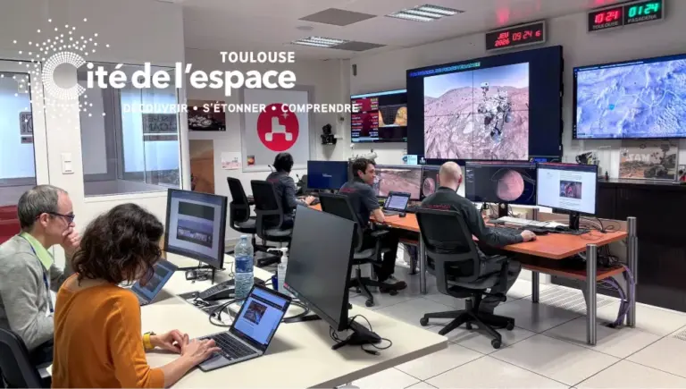 Des Rovers américains explorent Mars à l’aide de lasers pour détecter des signes de vie.