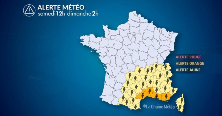 Alerte Météo : Orages prévus dans le sud, vigilance recommandée pour la population.