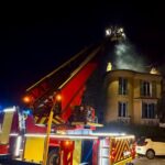 Un incendie majeur ravage une maison à Nice Nord, mobilisant les pompiers sur place.