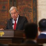 Guterres évoque un « moment de possibilités » pour l’avenir de la Syrie à Damas.