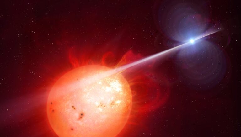 Une naine blanche identifiée comme un pulsar par des astronomes européens.