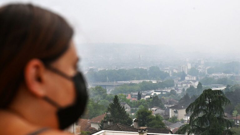 Incendies dans le Sud-Ouest : départements exposés à la pollution de l’air et aux particules fines