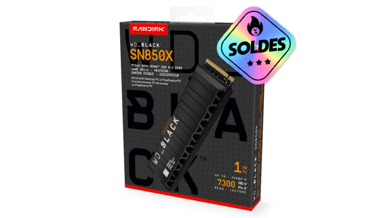 SSD WD_BLACK SN850X 1 To à 199 € disponible chez E.Leclerc en France