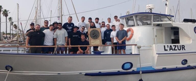 Leucate : les joueurs perdent leur bouclier en mer, retrouvé sans casse.