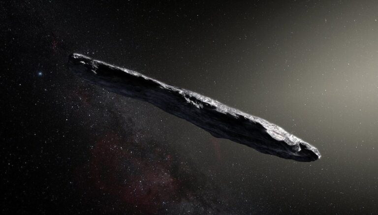 La trajectoire d’ʻOumuamua analysée par des astronomes du monde entier.