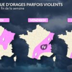 Orages et grêle : alertes météo en France pour des pluies intenses ce week-end