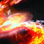 Collisions d’étoiles : un processus clé dans la formation des éléments lourds dans l’univers.