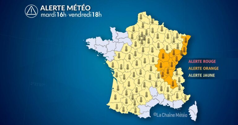 Alerte Météo : Vague de chaleur et canicule prévue en France cette semaine