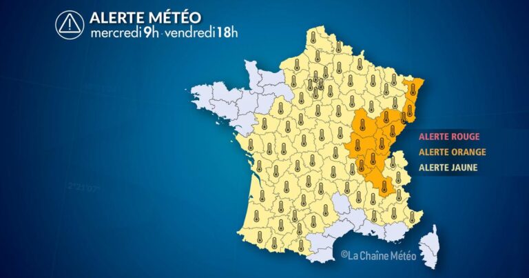 Alerte Météo : Vague de chaleur et canicule prévue dans plusieurs régions.