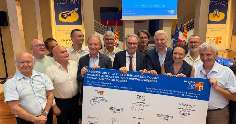 La Région PACA et Aubagne partagent le financement d’un nouvel hôpital pour sécuriser les aides.