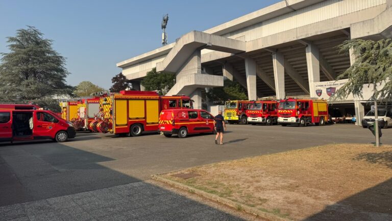 Incendies en Gironde : un bataillon de pompiers de la Marne soutient Mérignac et les sinistrés