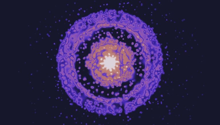 Des chercheurs détectent des indices de matière noire dans une explosion cosmique lumineuse.