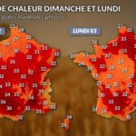Vague de chaleur : un nouveau pic attendu lundi dans plusieurs régions.