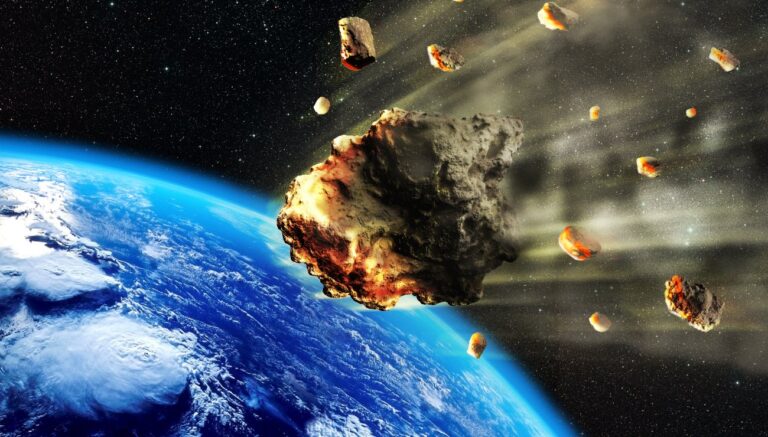 Nadir, le cratère jumeau de Chicxulub, révèle des indices sur l’extinction des dinosaures.