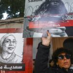 Libération de Saâdia Mosbah en Tunisie après une détention prolongée.