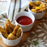 Frites de courgettes au four : une alternative saine aux frites traditionnelles.
