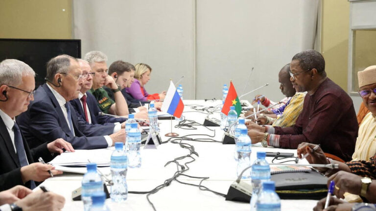 La Russie réaffirme son soutien militaire aux États du Sahel, selon Sergueï Lavrov.