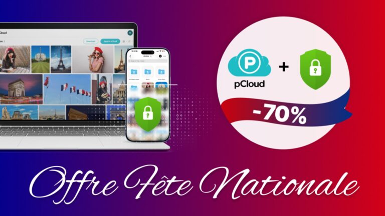 Stockage cloud pCloud : tarifs et promotions actuels pour un accès à vie.