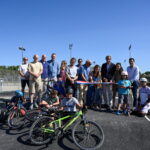 Inauguration d&rsquo;un pumptrack à Arles pour les riders et la pratique du vélo.