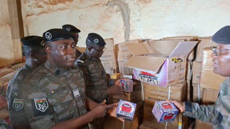 La Douane saisit des biens illicites à Bittou, évalués à plus de 114 millions FCFA.
