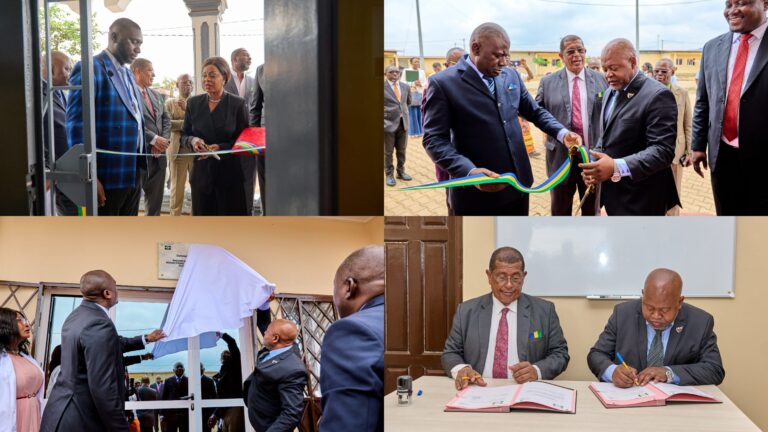 Moanda : Trois projets inaugurés pour améliorer les conditions de vie des populations locales.