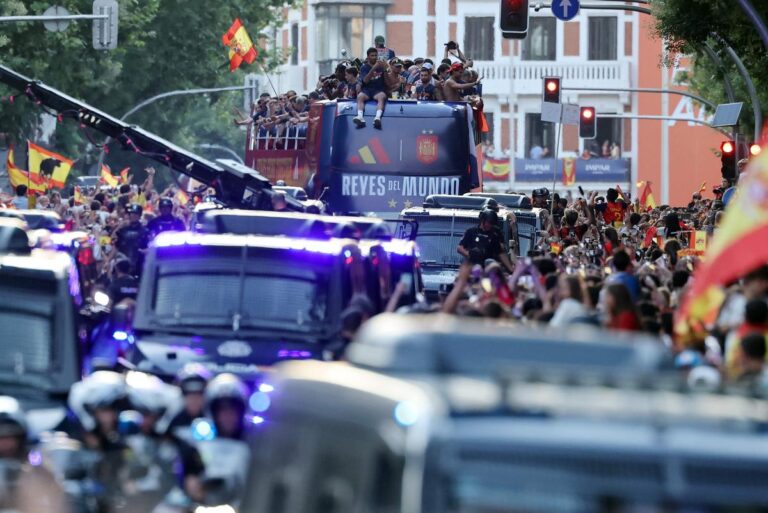 Coupe du monde 2026 : un million de personnes à Madrid pour saluer les champions du monde