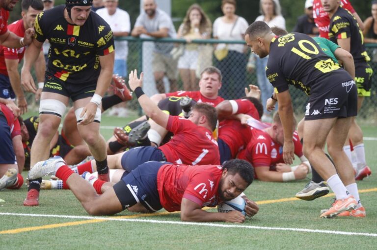 Périgueux bat Orléans lors de son premier match de préparation en Nationale de rugby.