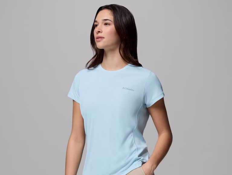 Test des T-shirts Zero Rules™️ et Chemises Skien Valley™️ Femme de Columbia sous la canicule dans le Gers