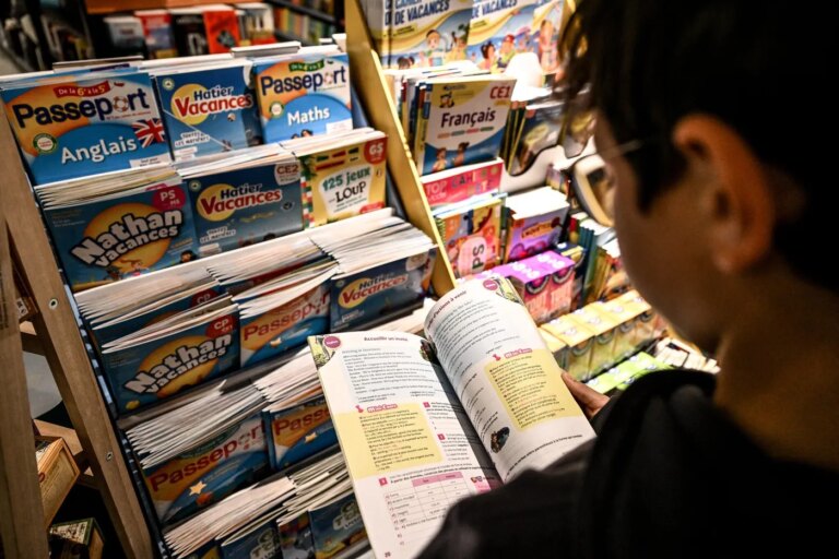 Les ventes de cahiers de vacances en France continuent de croître malgré la crise économique.