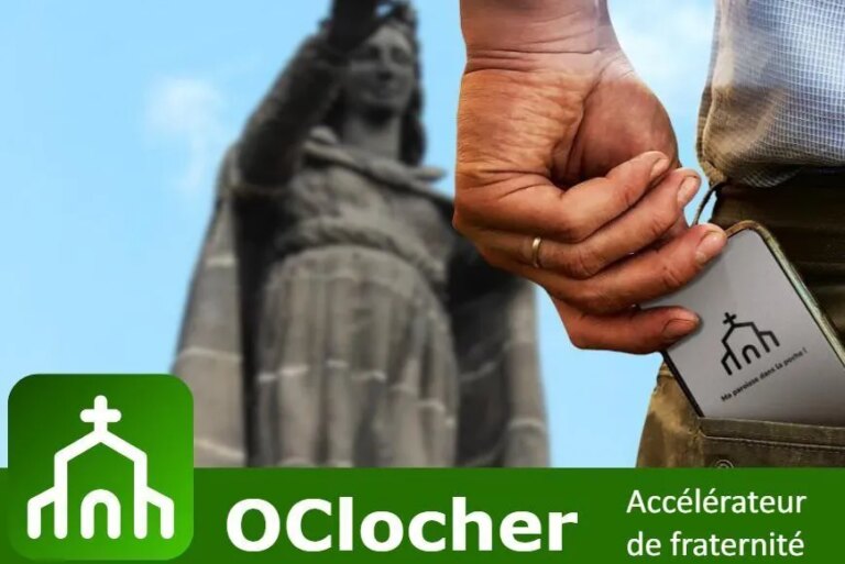 OClocher, le réseau social français, facilite la communication entre paroissiens en ligne
