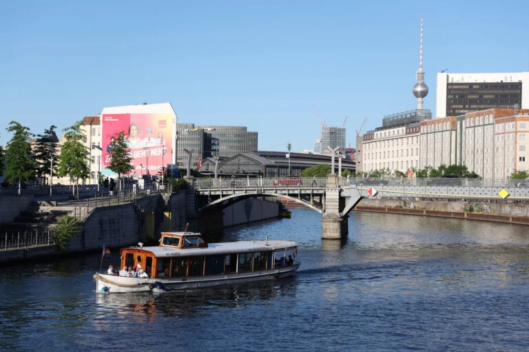 Climat : la Spree à Berlin menacée de réduction significative de son débit d’eau