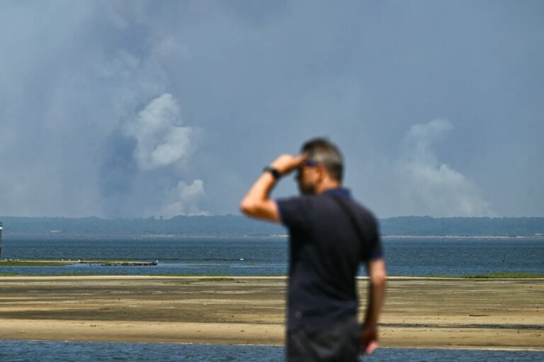 Incendies en Gironde : nuit calme, mais conditions météo jugées défavorables.