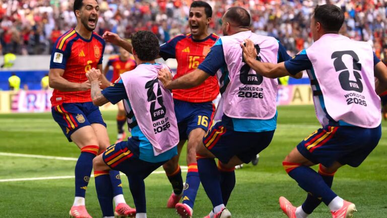 Coupe du monde 2026 : l’Espagne élimine la Belgique (2-1) et affronte la France en demi-finale.