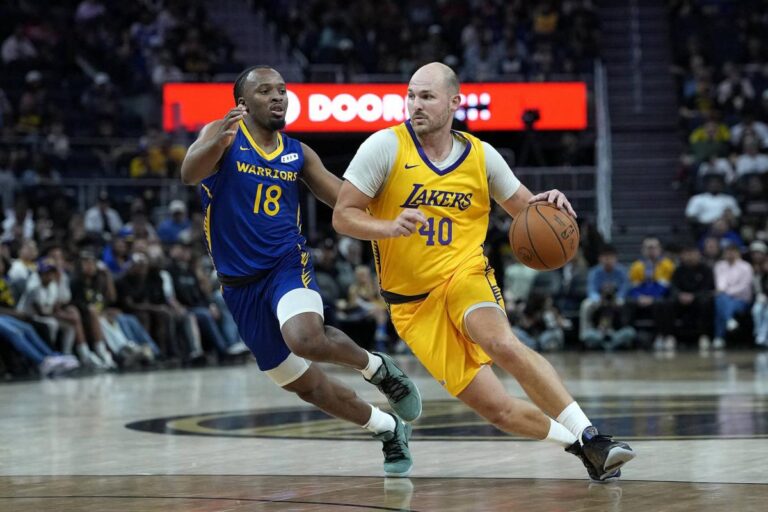 Jon Elmore, shooteur des Lakers, attire l’attention lors de la Summer League.