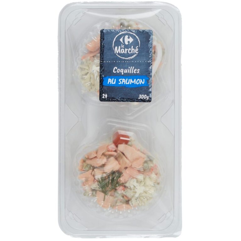 Coquilles au saumon
