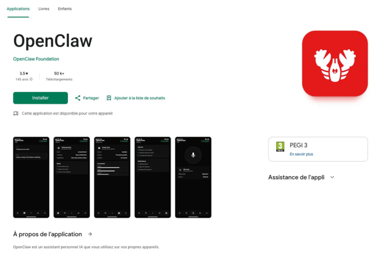 OpenClaw disponible sur mobile : résultats du test et limitations identifiées