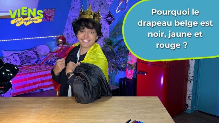 Pourquoi le drapeau belge est-il noir, jaune et rouge ? Explications et quiz.
