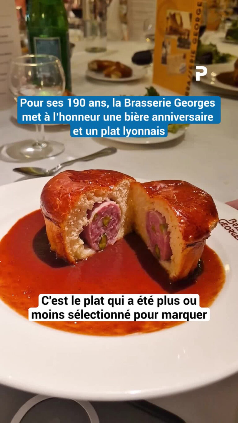 La Brasserie Georges célèbre son anniversaire avec une bière et un plat spéciaux.