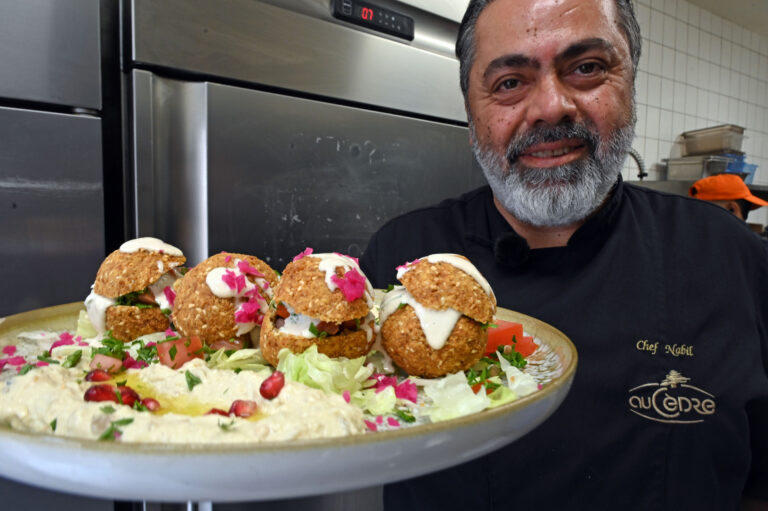 Le falafel libanais revisité par le chef strasbourgeois Nabil Makhoul.