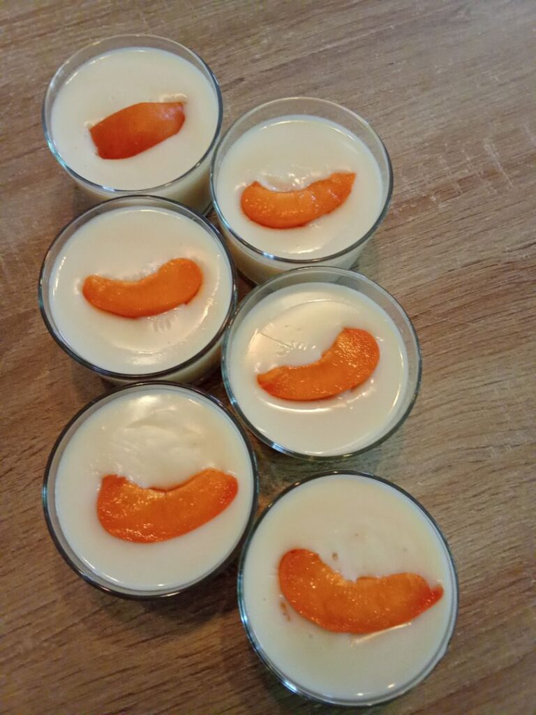 Recette de Danette à l’abricot : préparation simple et rapide pour les amateurs de desserts.