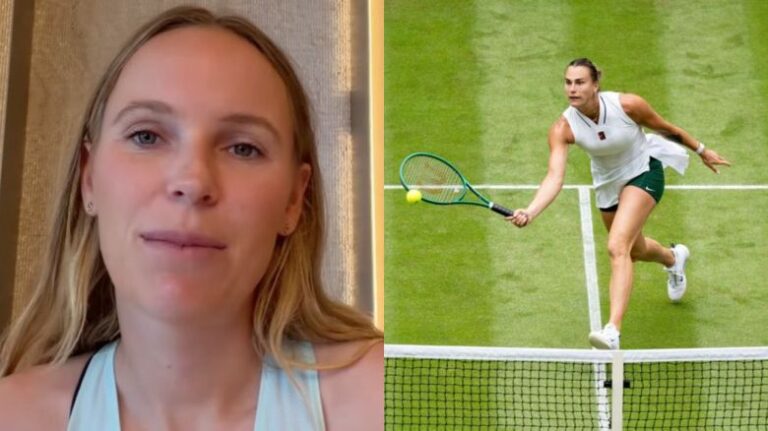 Wimbledon : Caroline Wozniacki soutient Aryna Sabalenka face aux critiques