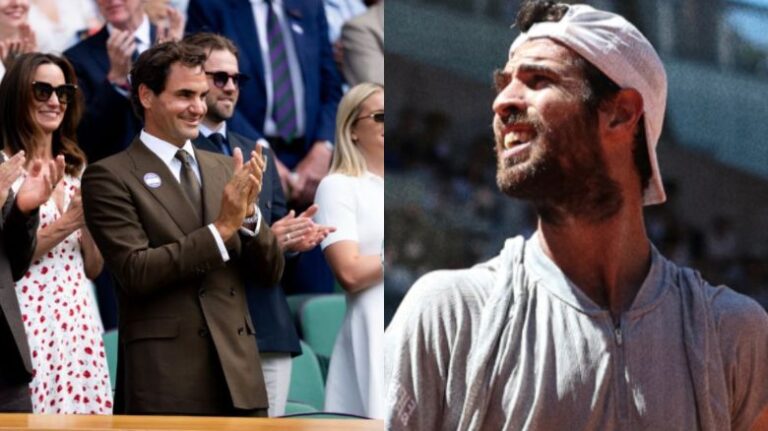 Roger Federer affronte un joueur du Top 30 lors d’un match exhibition de tennis